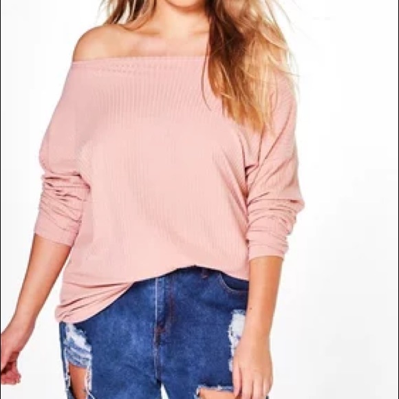 Boohoo off shoulder sweater - Picture 1 of 3